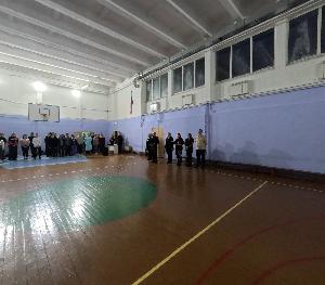 Первая в этом году торжественная линейка