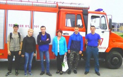Экскурсия в пожарную часть