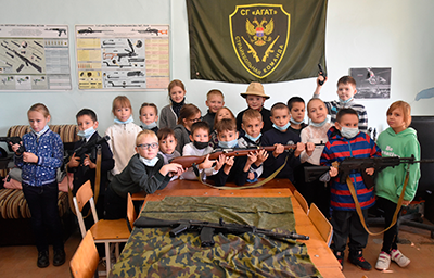Экскурсия в военно-патриотическом центре Агропромышленного техникума