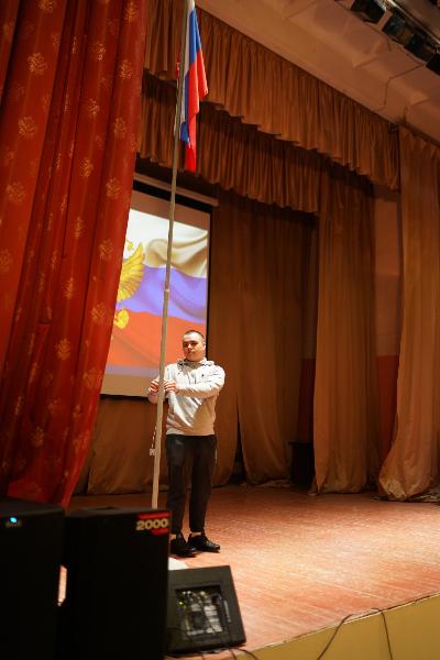 На очередной торжественной линейке