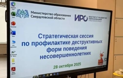 Стратегическая сессия по профилактике деструктивного поведения несовершеннолетних: новые подходы в образовательной среде
