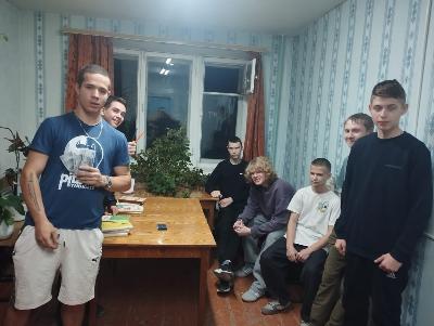 "Посвящение " в жильцов общежития