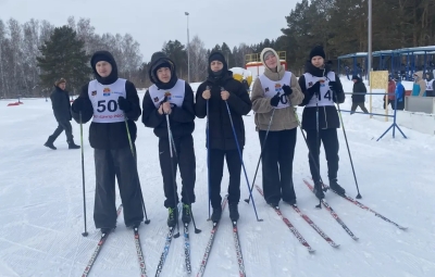 Наши студенты блеснули на городских лыжных гонках!