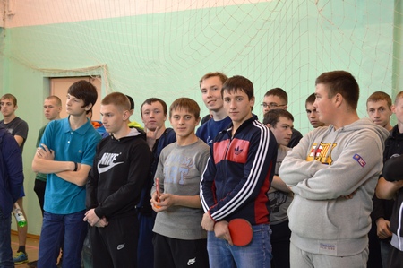 Турнир по настольному теннису